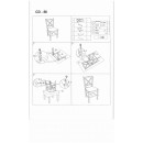 Стул SIGNAL CD-56 tap.247 светло-бежевый/дуб